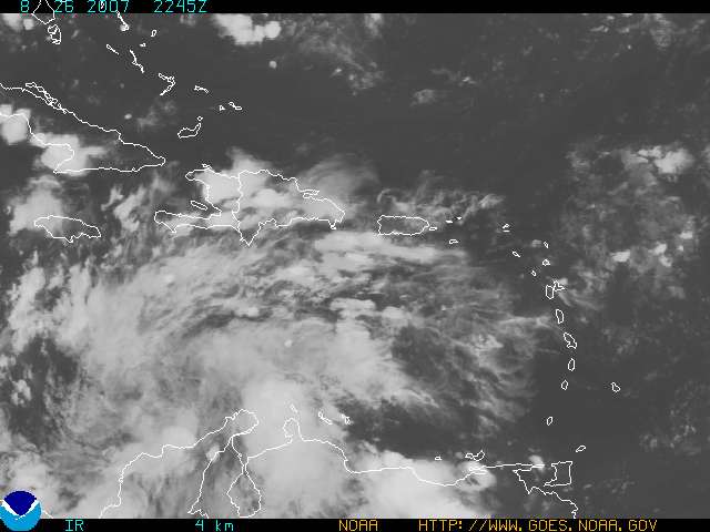 Satelite Image for Puerto Rico and Vicinity